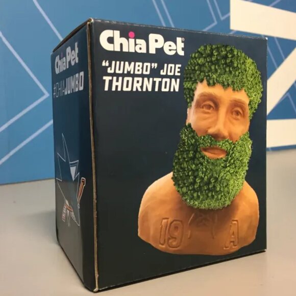 JUMBO Joe Thornton Chia Pet NHL San Jose Sharks - Picture 2 of 2